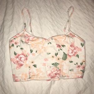 Garage Floral Crop Top